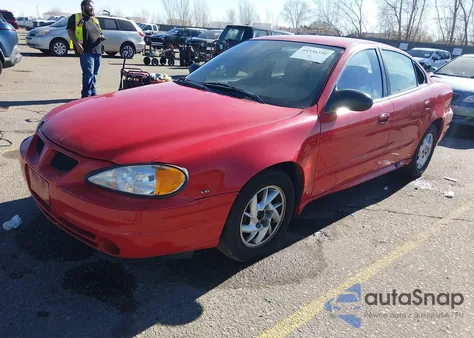 2004 Pontiac Grand Am Se1 z USA, uszkodzony, nr VIN 1G2NF52E74M631499
